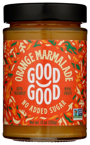 Good Good Vegan Gluten Free No Added Sugar Jams Orange Marmalade