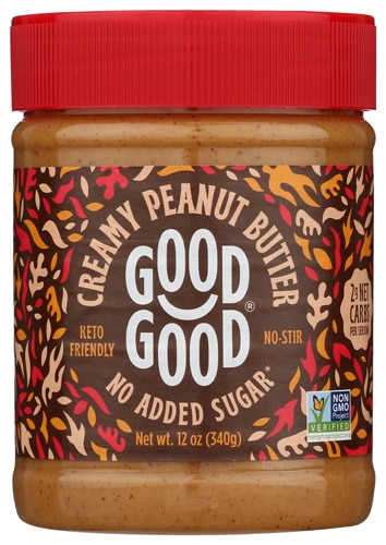Good Good Vegan No Added Sugar Creamy Peanut Butter