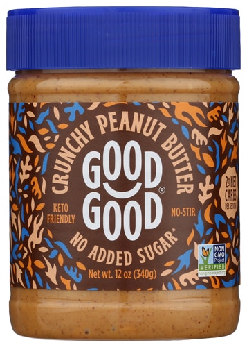 Good Good Vegan No Added Sugar Crunchy Peanut Butter