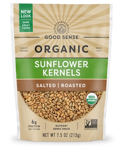 Good Sense Organic Sunflower Kernels - Salted Roasted