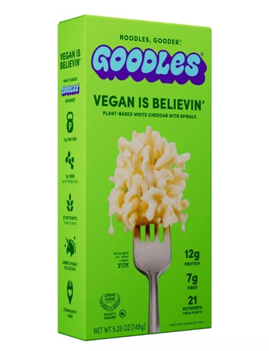 Goodles Mac and Cheese Vegan is Believing