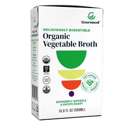 Gourmend Foods Organic Vegetable Broth Low FODMAP