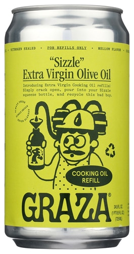 Graza Extra Virgin Olive Oil Sizzle Finishing Oil Refill