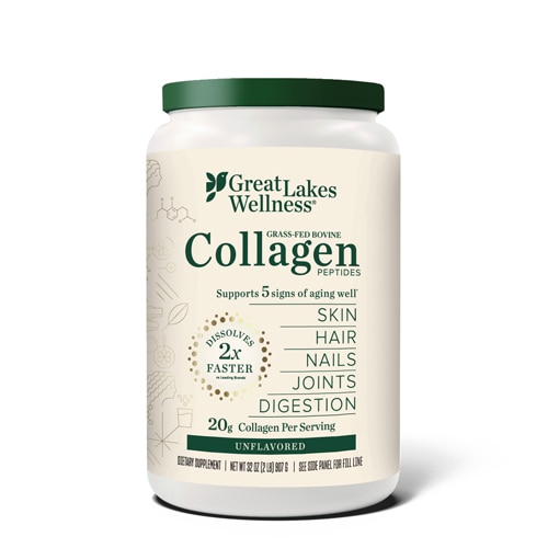 Great Lakes Wellness - Bovine Collagen Peptides Unflavored