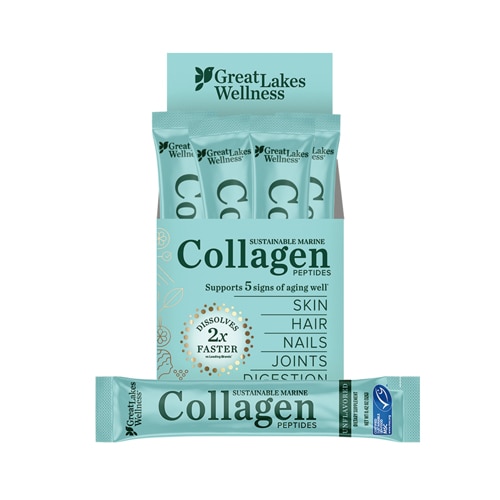 Great Lakes Wellness - Marine Collagen Peptides MSC Certified Unflavored