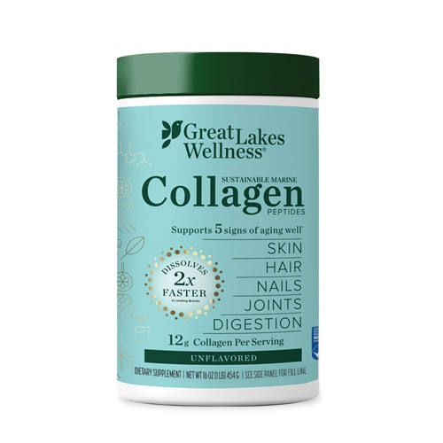 Great Lakes Wellness - Marine Collagen Peptides Unflavored