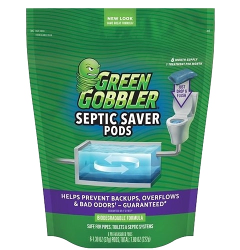 Green Gobbler Septic Saver Pods
