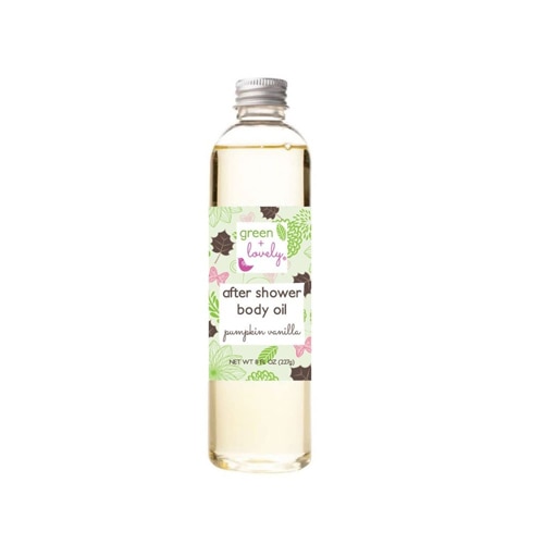 Green + Lovely After Shower Body Oil Pumpkin Vanilla