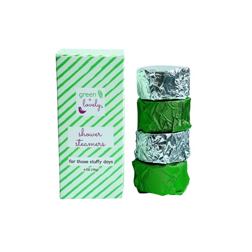 Green + Lovely Aromatherapy Shower Steamers Eucalyptus Mint