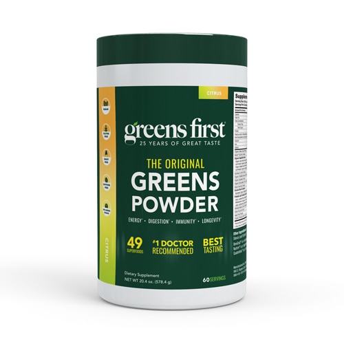 Greens First Original Greens Powder Citrus