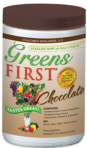 Greens First Superfood Drink Mix Chocolate