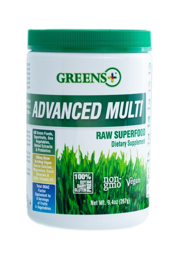 Greens Plus Advanced Multi Raw Superfood Unflavored