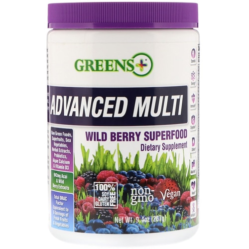 Greens Plus Advanced Multi Superfood Wild Berry