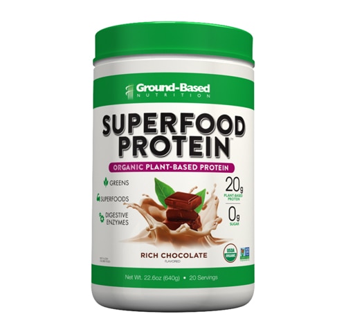 Ground-Based Nutrition Superfood Protein™ Rich Chocolate