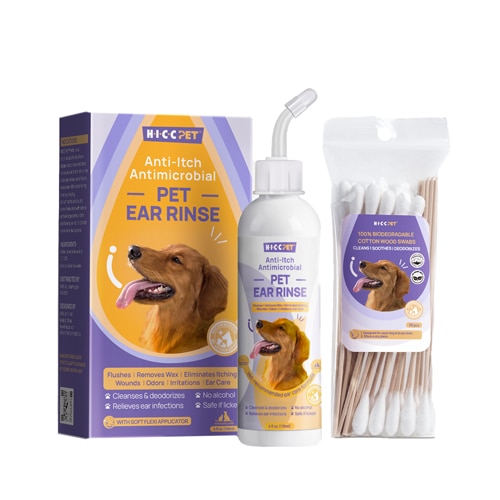 HICC Pet Ear Rinse for Dogs & Cats