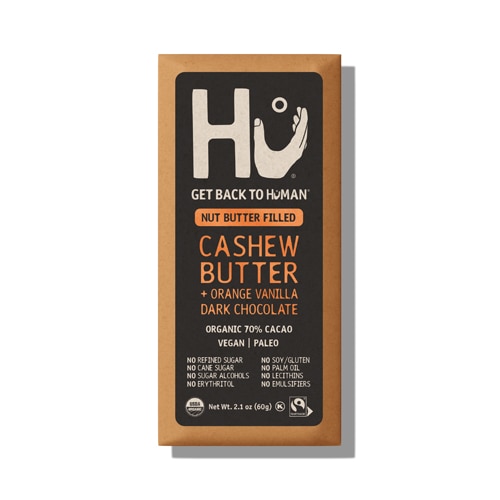 HU Dark Chocolate Bar Cashew Butter and Orange Vanilla