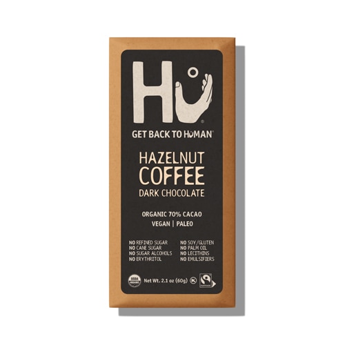 HU Hazelnut Coffee Dark Chocolate Bar