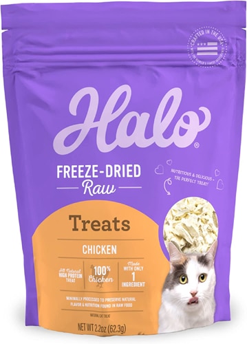 Halo 100% Chicken Breast Freeze-Dried Cat Treats