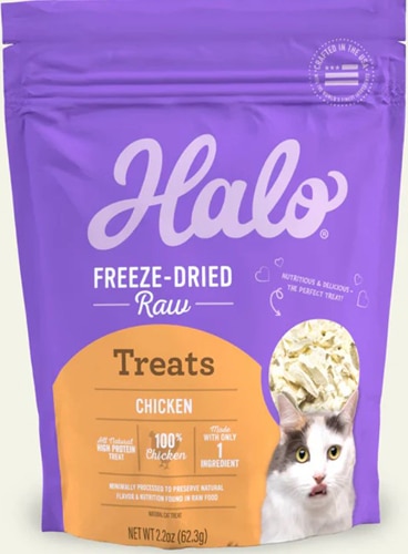 Halo Cat Treats Freeze-Dried Chicken