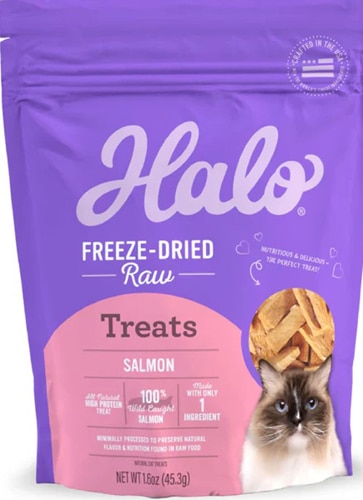 Halo Cat Treats Freeze-Dried Salmon