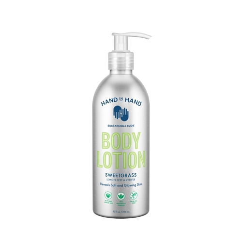 Hand in Hand Body Lotion Sweet Grass: Lemon Zest & Vetiver