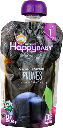 Happy Baby Organic Baby Food 4+ Months Prunes