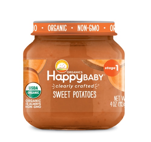 Happy Baby Organic Baby Food 4+ Months Sweet Potatoes