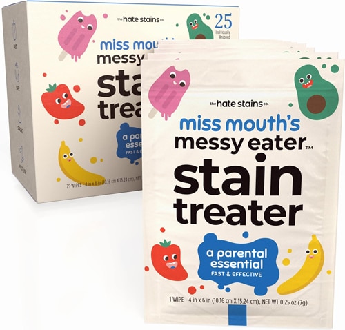 Hate Stains Miss Mouth's Messy Eater Stain Treater Wipes