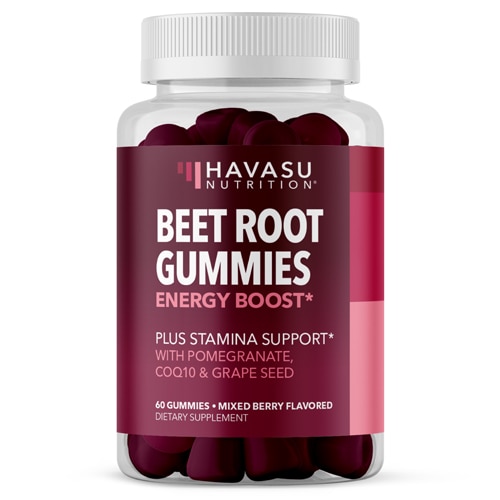 Havasu Nutrition Beet Root Gummies Mixed Berry