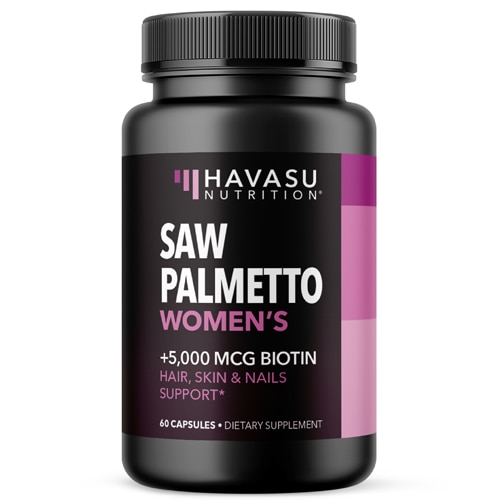 Havasu Nutrition Saw Palmetto Women's + 5000 Mcg Biotin