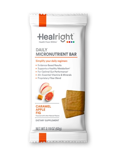 Healright Daily Micronutrient Bar Caramel Apple Fig