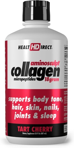Health Direct AminoSculpt Sugar-Free Collagen Tart Cherry