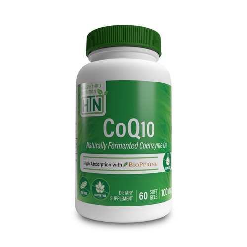 Health Thru Nutrition CoQ10 with BioPerine Non-GMO