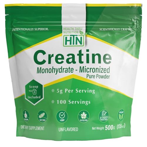 Health Thru Nutrition Creatine Monohydrate Micronized