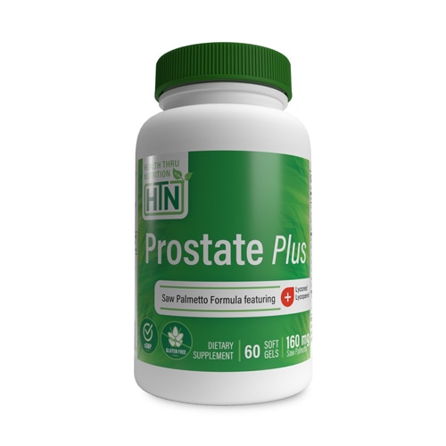 Health Thru Nutrition Prostate Plus Complex with Saw Palmetto and Lycored Lycopene