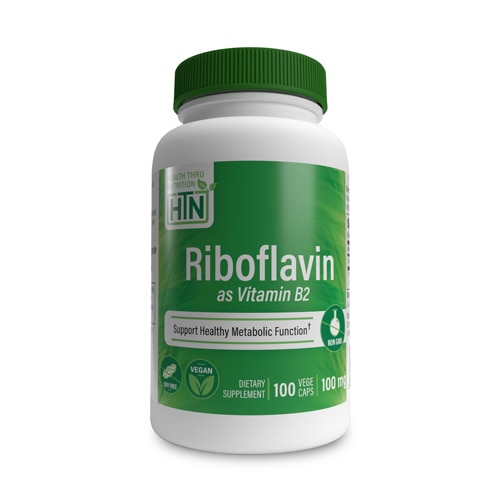 Health Thru Nutrition Riboflavin Vegan Non-GMO