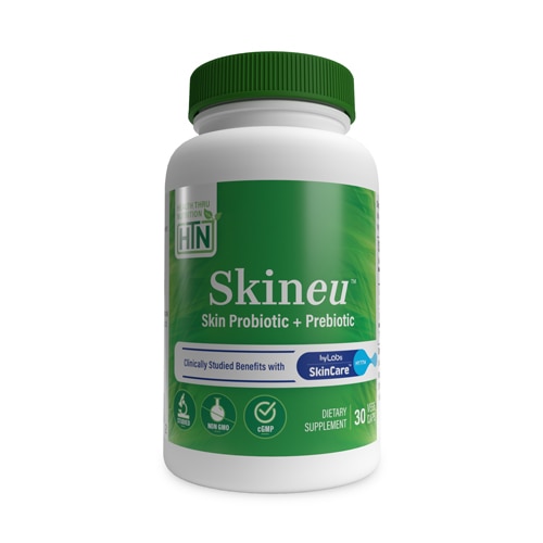 Health Thru Nutrition Skineu Skin Probiotic + Prebiotic with HY Clinically Studied Probiotic
