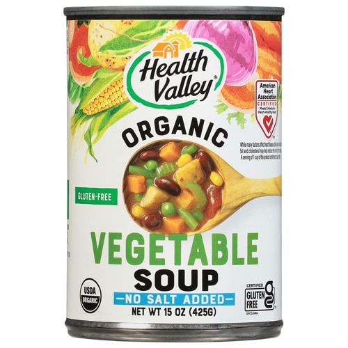 Health Valley Organic Soup No Salt Added Vegetable