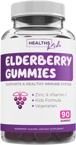 Healths Harmony Elderberry Gummies for Kids