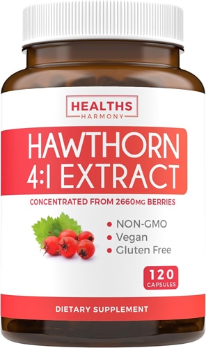 Healths Harmony Hawthorn 4:1 Extract Capsules