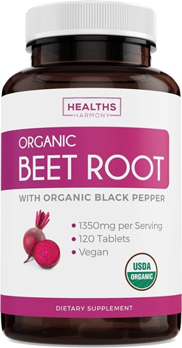 Healths Harmony Organic Beet Root Tablets