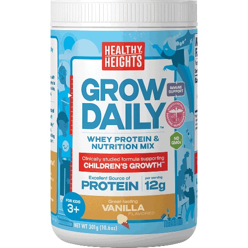 Healthy Heights Grow Daily Powder Nutrition Mix 3+ Years Vanilla