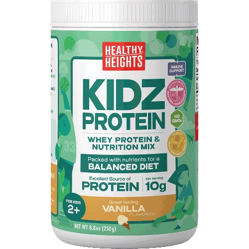 Healthy Heights Kidz Protein Powder Nutrition Mix 2+ Years Vanilla