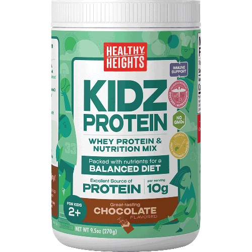 Healthy Heights KidzProtein Powder Nutrition Mix 2+ Years Chocolate