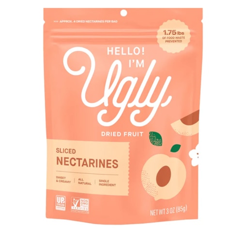 Hello! I'm Ugly Dried Fruit - Sliced Nectarines