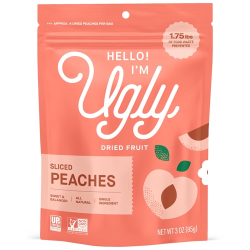 Hello! I'm Ugly Dried Fruit - Sliced Peaches
