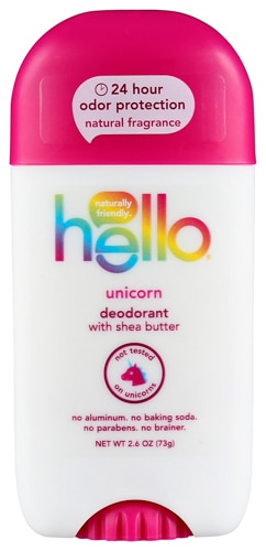 Hello Deodorant Aluminum Free with Shea Butter - Unicorn