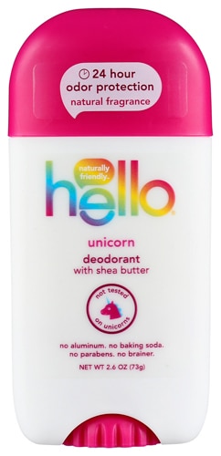 Hello Deodorant with Shea Butter Aluminum Free - Unicorn