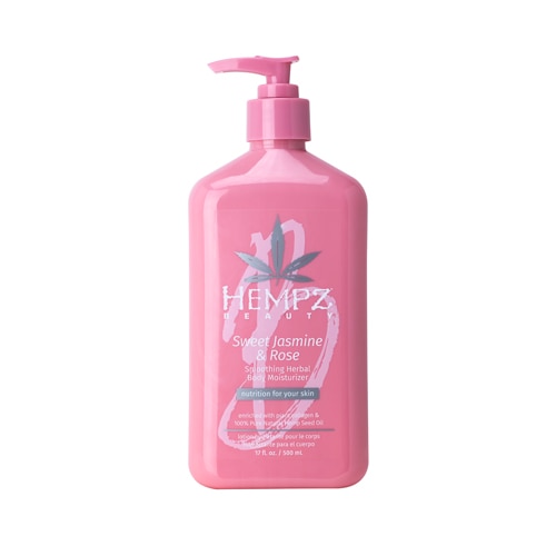 Hempz Beauty Smoothing Herbal Body Moisturizer Sweet Jasmine & Rose