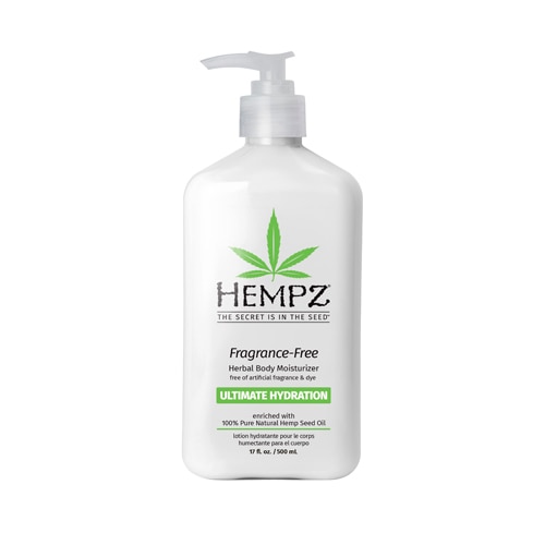 Hempz Herbal Body Moisturizer Fragrance Free